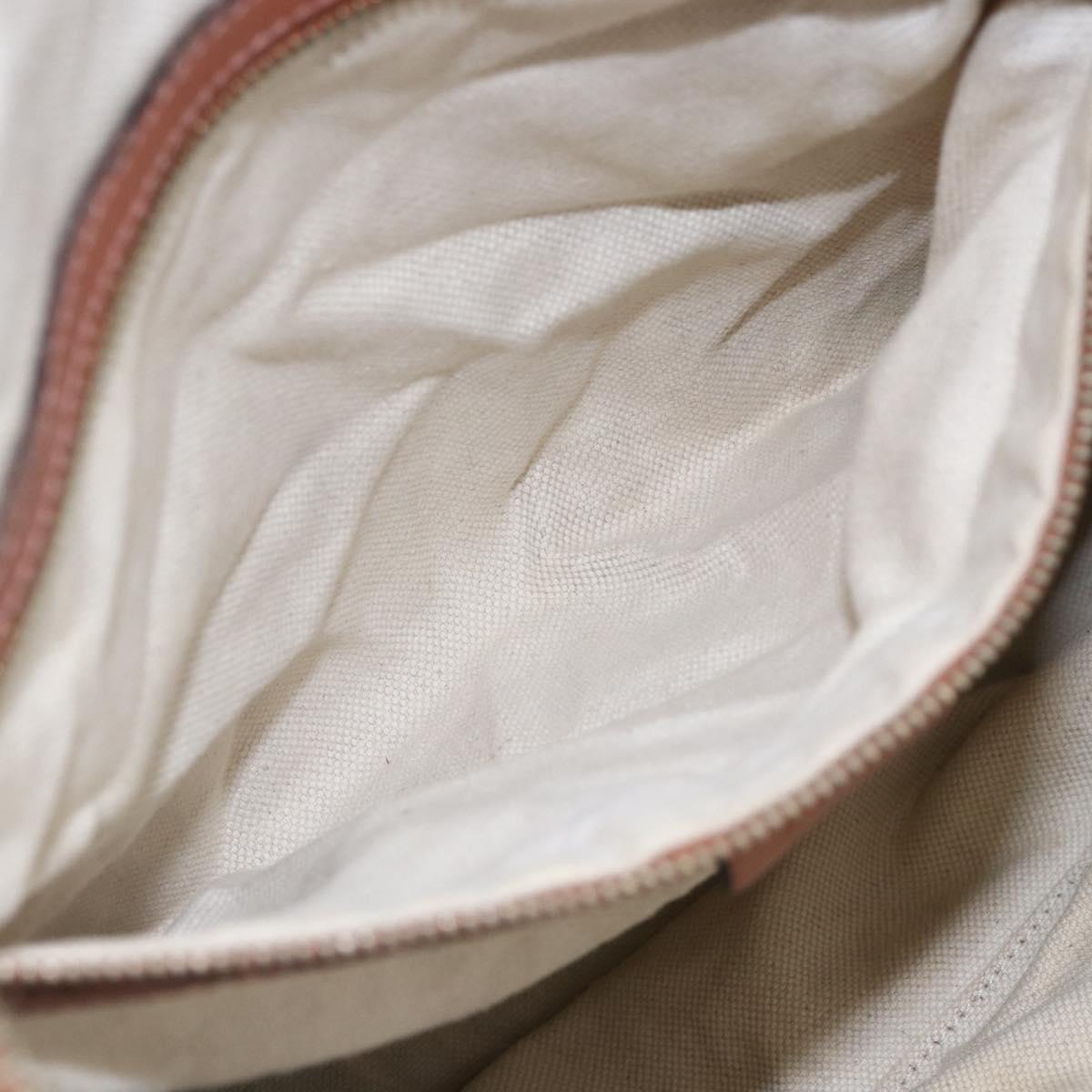 GUCCI GG Canvas Abbey Tote Bag Beige Gold 269957 Auth BA6569