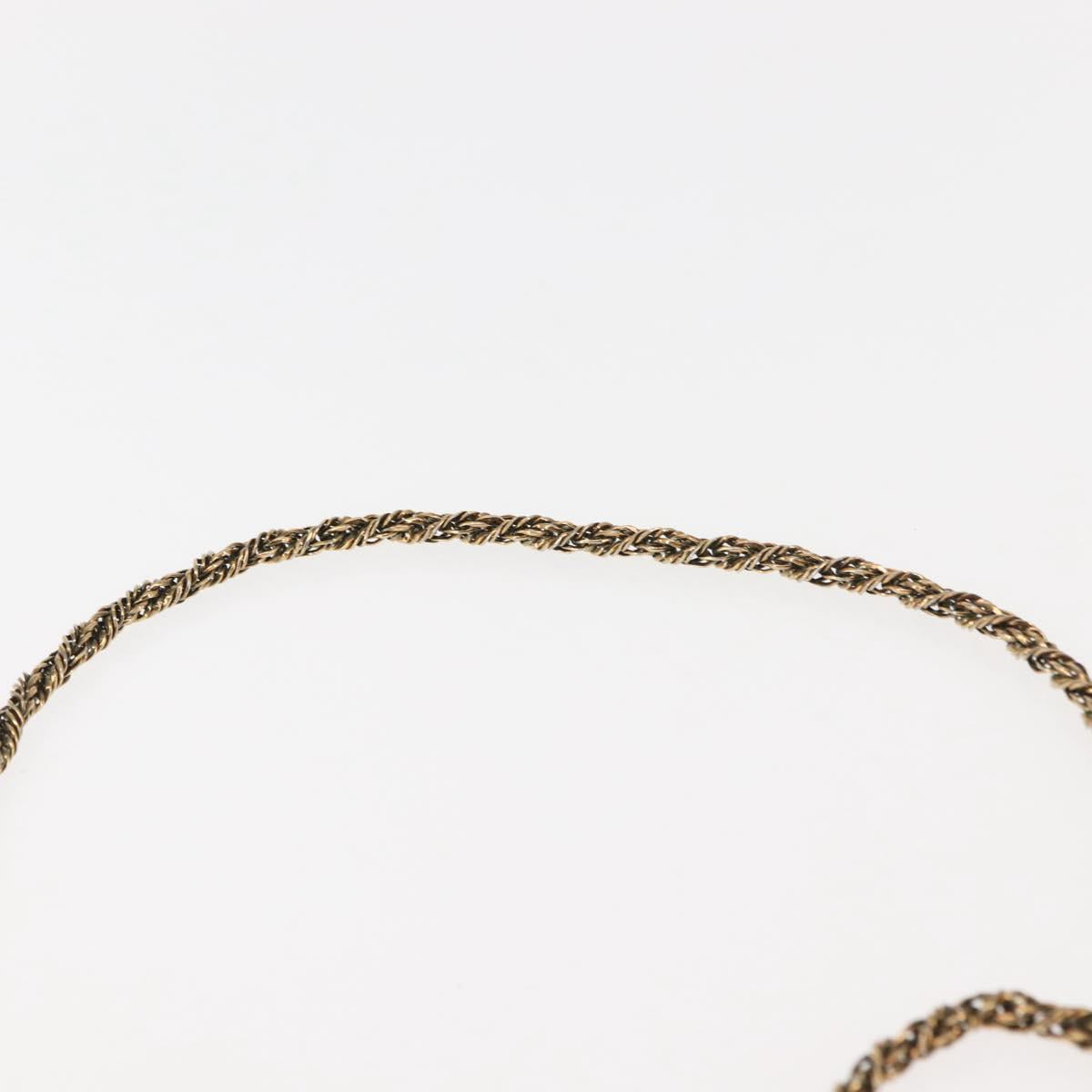 Chloe Chain Elsie Shoulder Bag Leather Pink Gold Auth BA6595