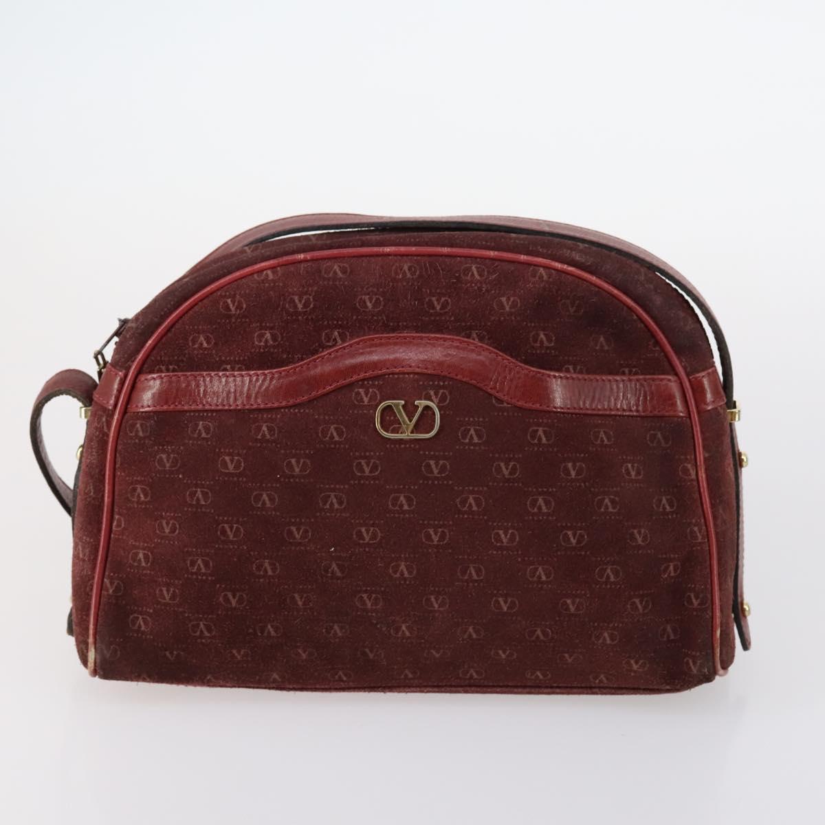 Salvatore Ferragamo Celine Valentino Cartier Bag Leather 4Set Brown Auth BA6631