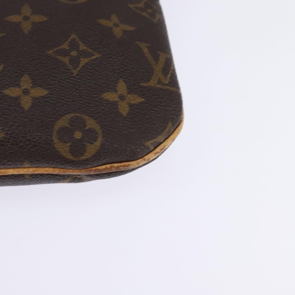 LOUIS VUITTON Monogram Pochette Bosphore Shoulder Bag M40044 LV Auth BA6635