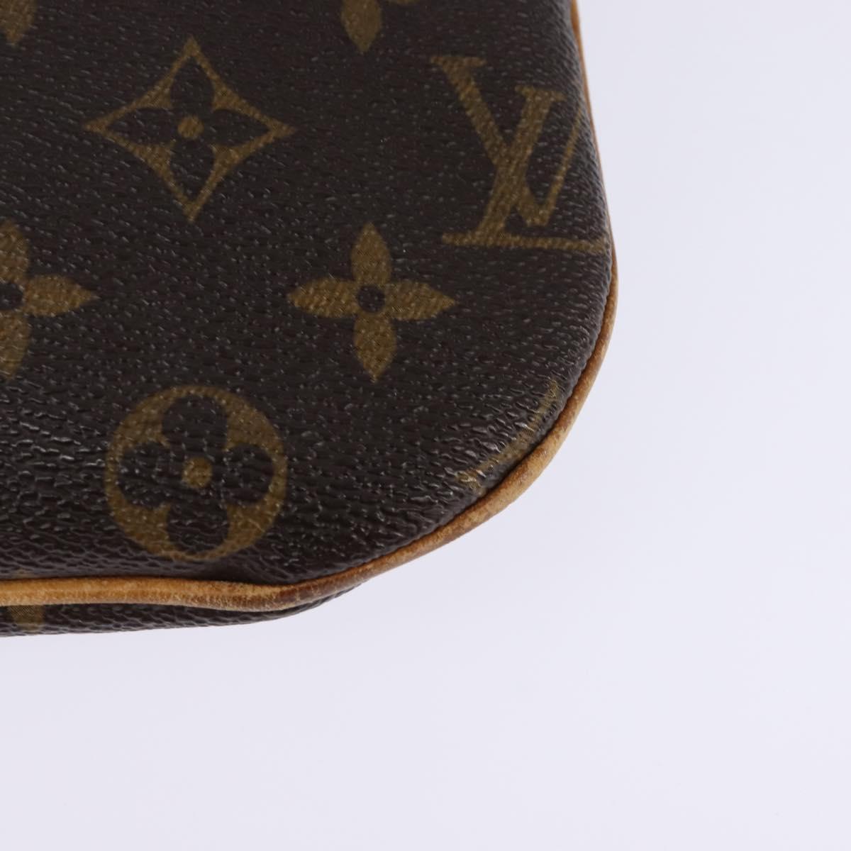 LOUIS VUITTON Monogram Pochette Bosphore Shoulder Bag M40044 LV Auth BA6635