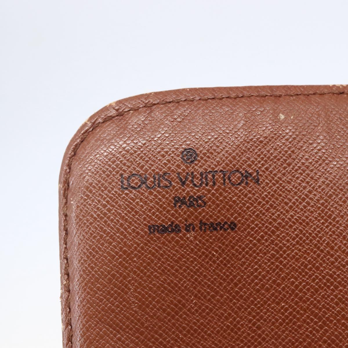 LOUIS VUITTON Monogram Cartouchiere GM Shoulder Bag M51252 LV Auth BA6637