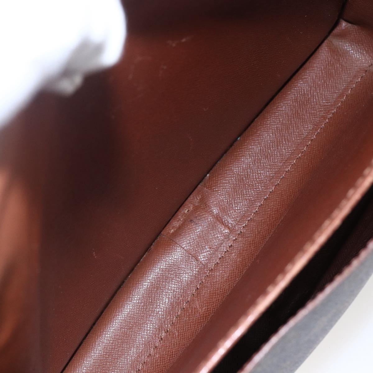 LOUIS VUITTON Monogram Cartouchiere GM Shoulder Bag M51252 LV Auth BA6637