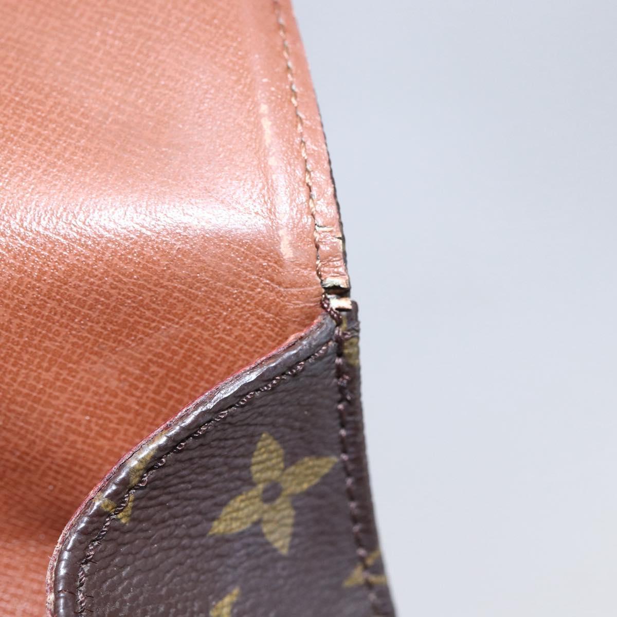 LOUIS VUITTON Monogram Cartouchiere MM Shoulder Bag M51253 LV Auth BA6638