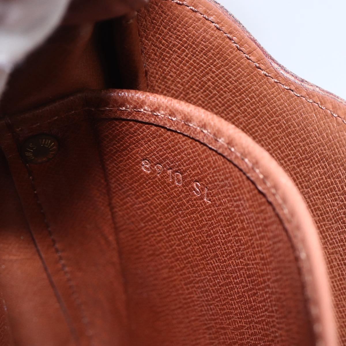 LOUIS VUITTON Monogram Cartouchiere MM Shoulder Bag M51253 LV Auth BA6638