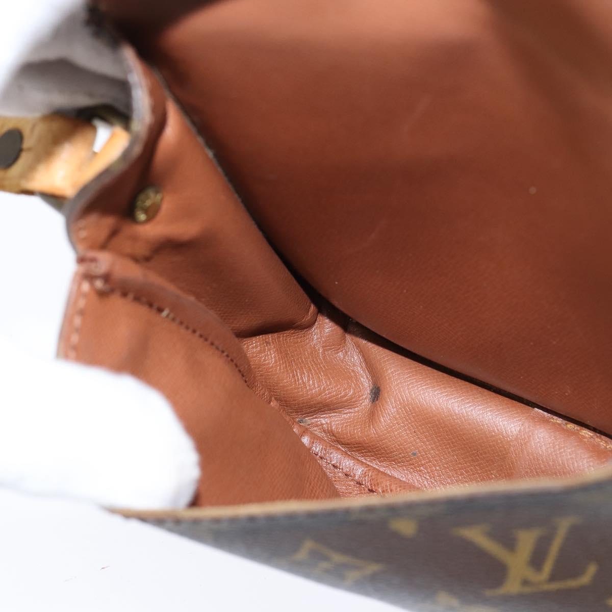 LOUIS VUITTON Monogram Cartouchiere PM Shoulder Bag M51254 LV Auth BA6639