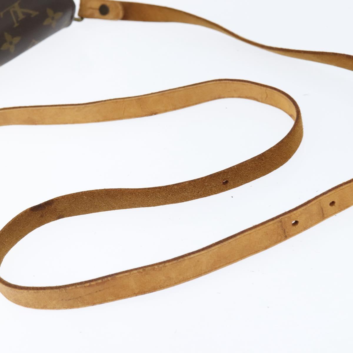 LOUIS VUITTON Monogram Cartouchiere PM Shoulder Bag M51254 LV Auth BA6639