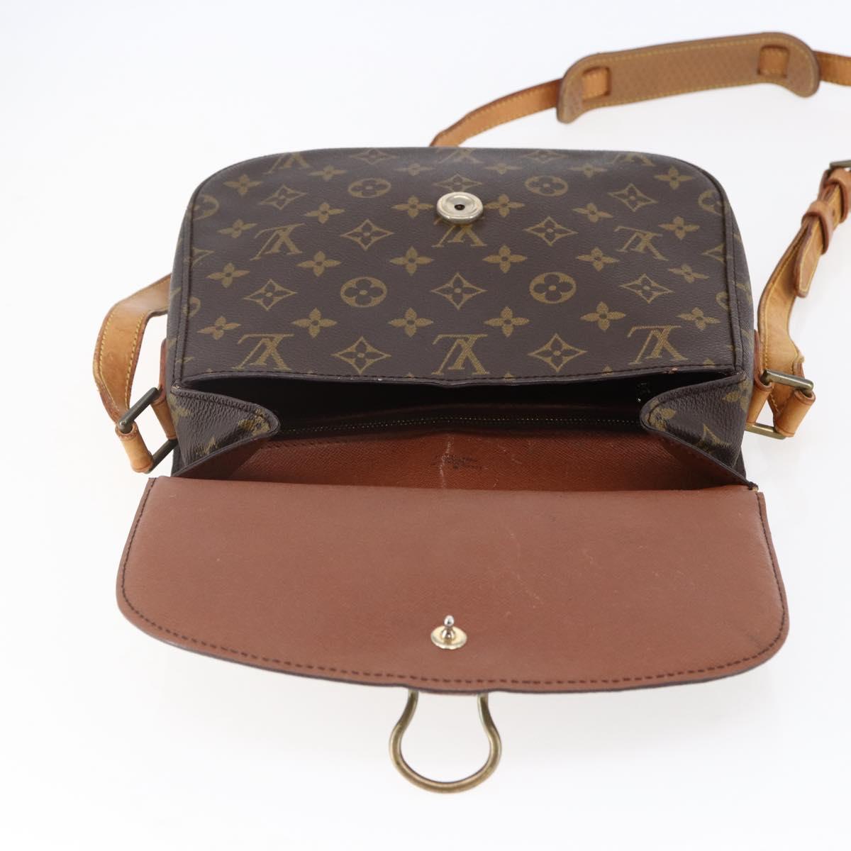 LOUIS VUITTON Monogram Saint Cloud GM Shoulder Bag M51242 LV Auth BA6640
