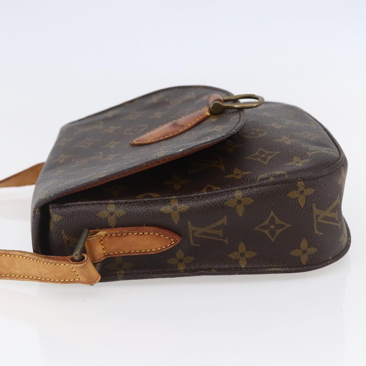 LOUIS VUITTON Monogram Saint Cloud GM Shoulder Bag M51242 LV Auth BA6640