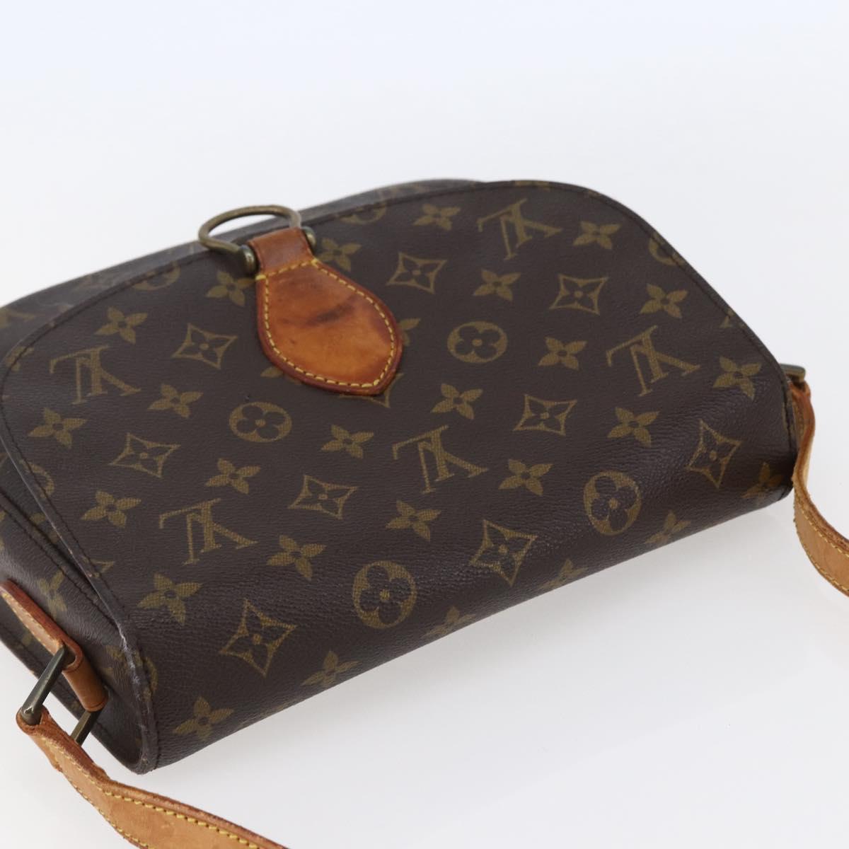LOUIS VUITTON Monogram Saint Cloud GM Shoulder Bag M51242 LV Auth BA6640