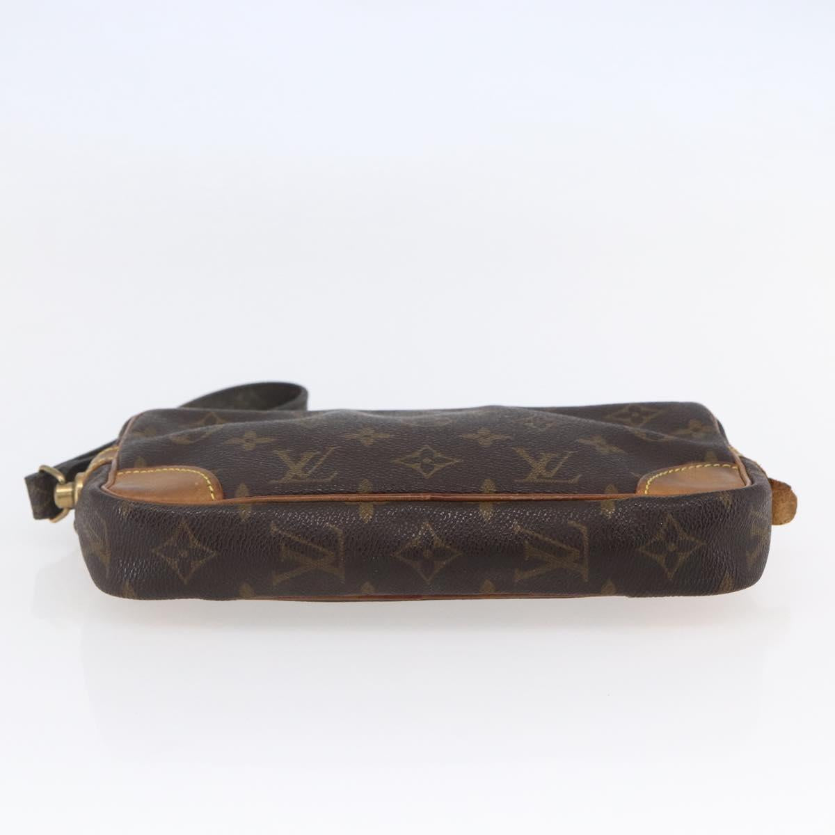 LOUIS VUITTON Monogram Marly Dragonne PM Clutch Bag M51827 LV Auth BA6644