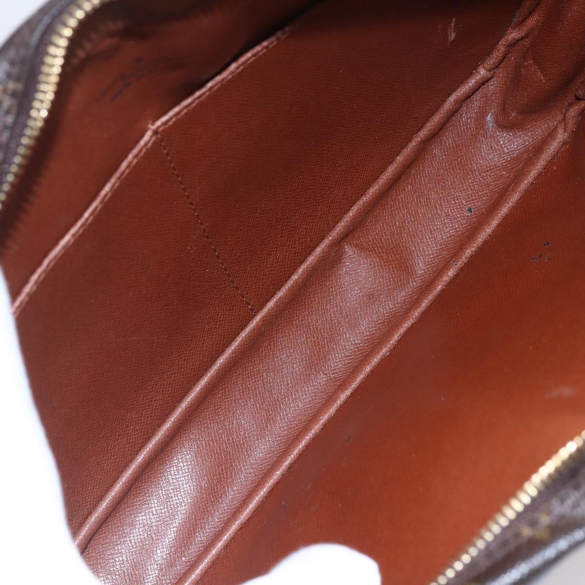 LOUIS VUITTON Monogram Compiegne 28 Clutch Bag M51845 LV Auth BA6646