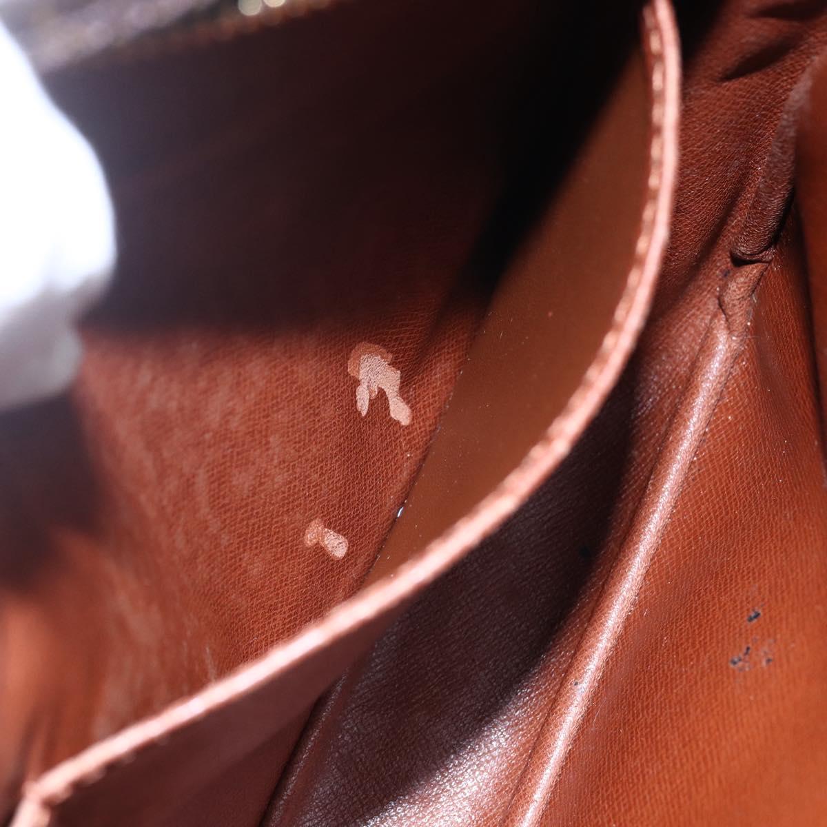 LOUIS VUITTON Monogram Compiegne 28 Clutch Bag M51845 LV Auth BA6646