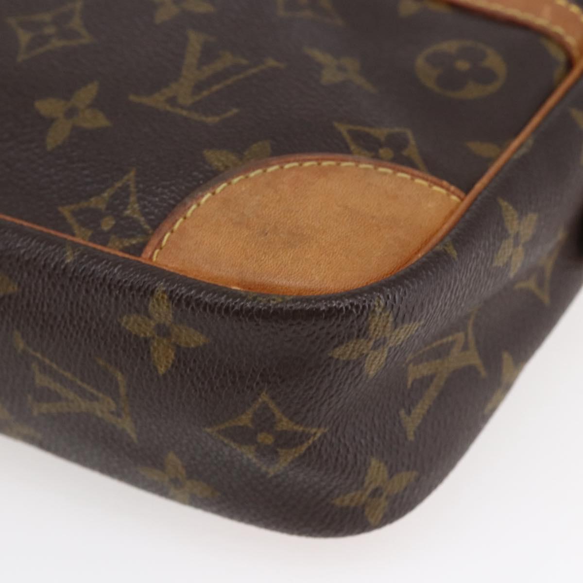 LOUIS VUITTON Monogram Compiegne 28 Clutch Bag M51845 LV Auth BA6646