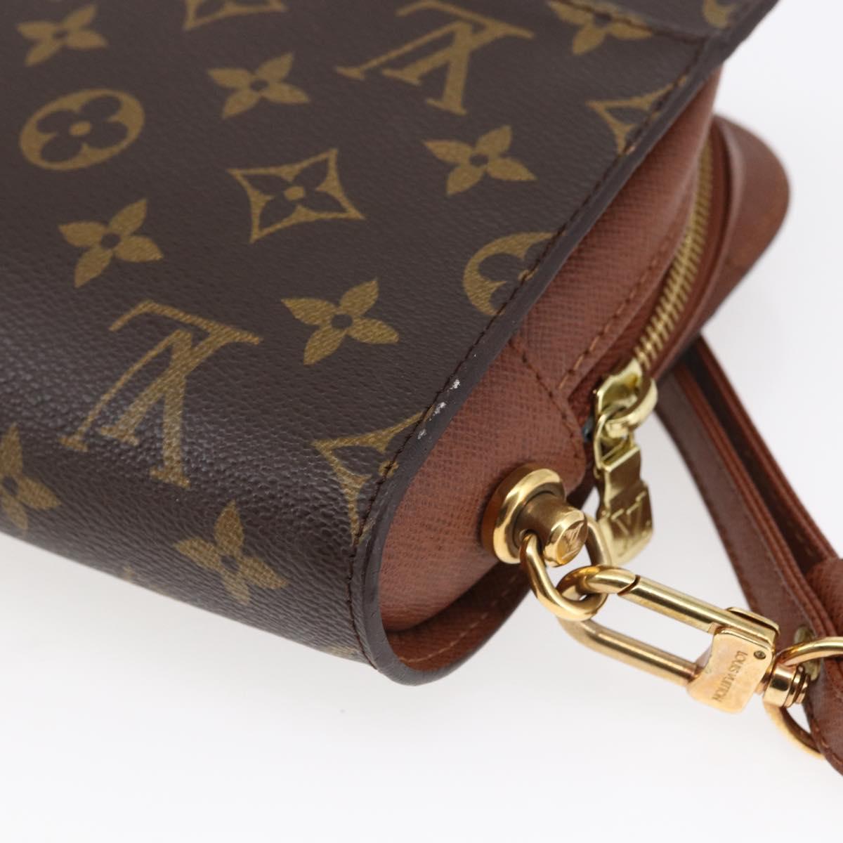 LOUIS VUITTON Monogram Orsay Clutch Bag M51790 LV Auth BA6647