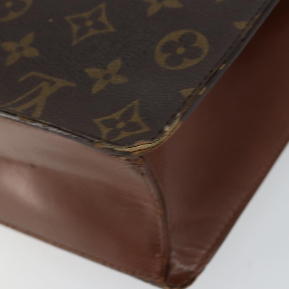 LOUIS VUITTON Monogram Monceau 28 Hand Bag M51185 LV Auth BA6649