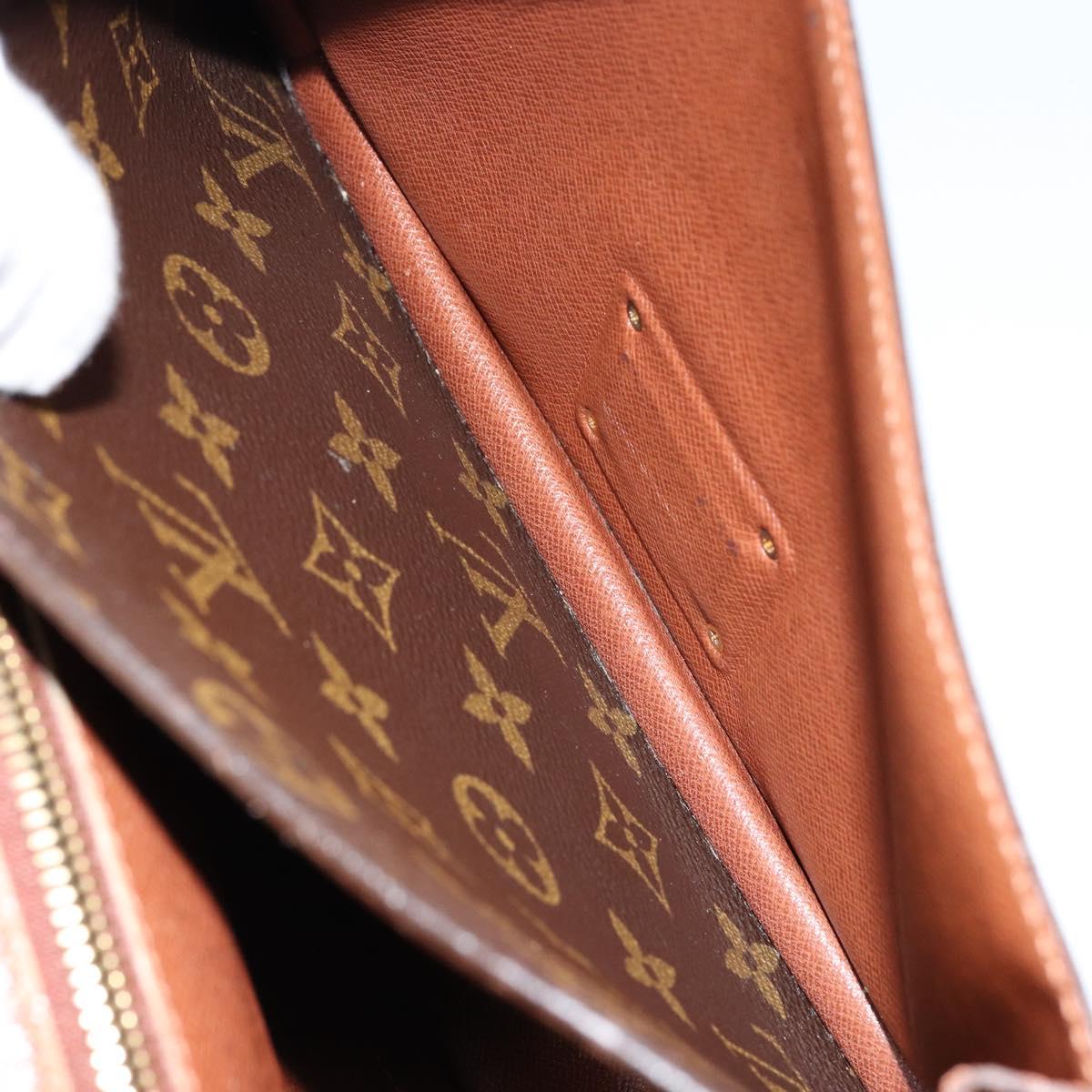 LOUIS VUITTON Monogram Monceau 28 Hand Bag M51185 LV Auth BA6649