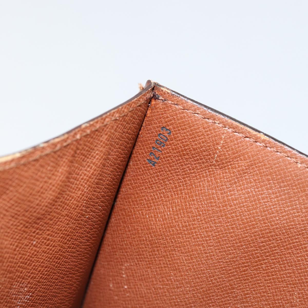 LOUIS VUITTON Monogram Monceau 28 Hand Bag M51185 LV Auth BA6649