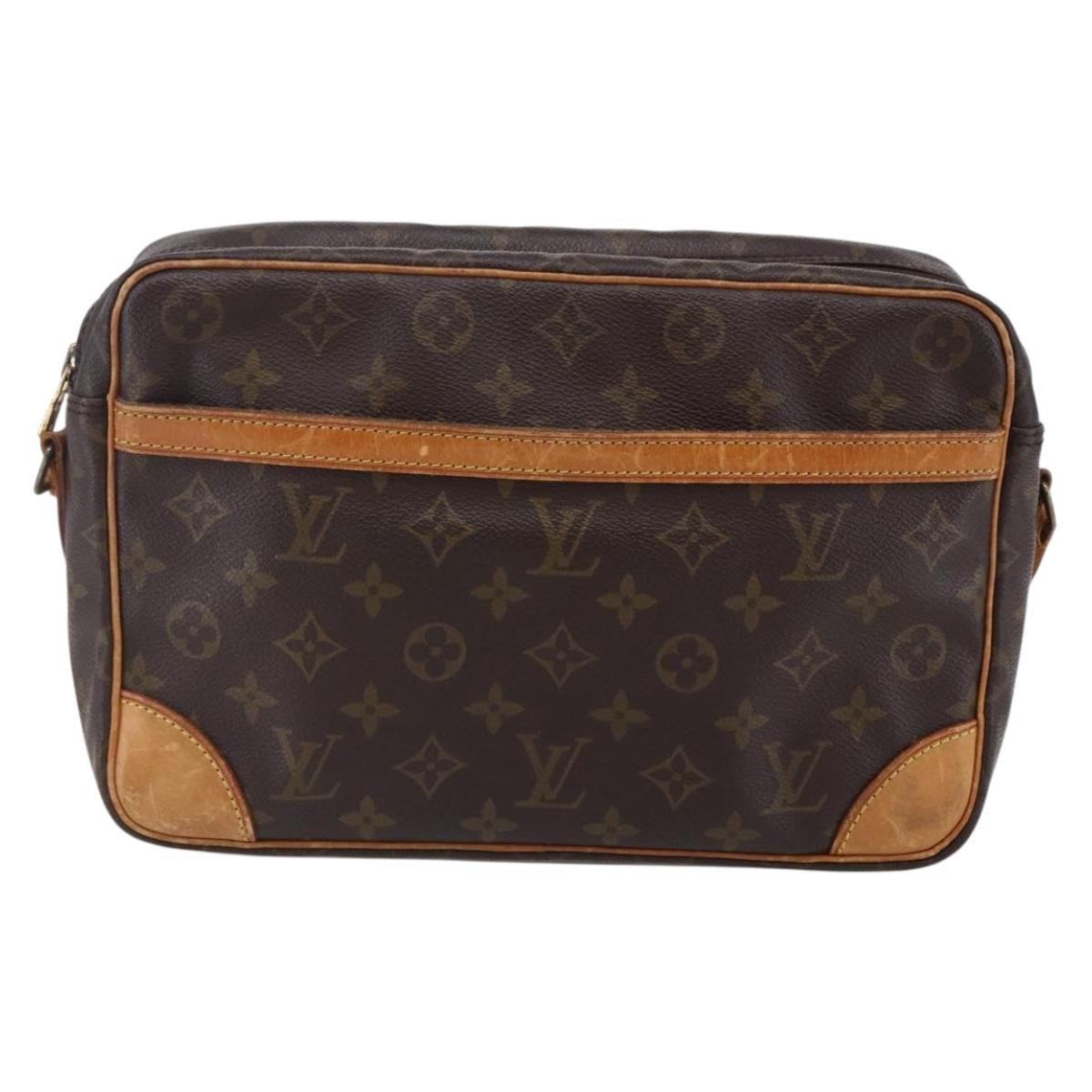 LOUIS VUITTON Monogram Trocadero 30 Shoulder Bag M51272 LV Auth BA6650