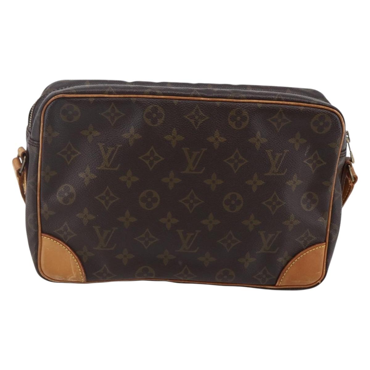 LOUIS VUITTON Monogram Trocadero 30 Shoulder Bag M51272 LV Auth BA6650