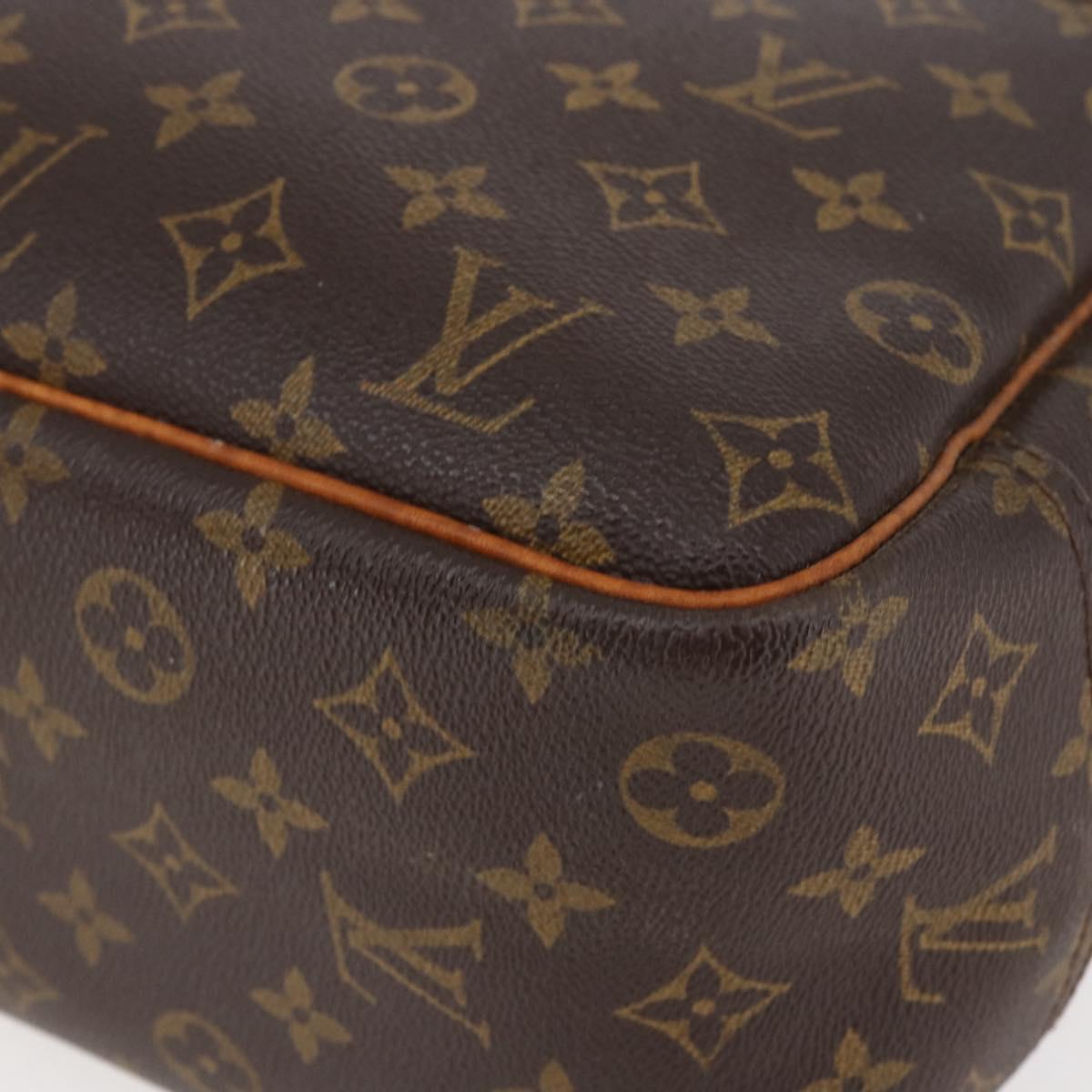 LOUIS VUITTON Monogram Deauville Hand Bag M47270 LV Auth BA6654