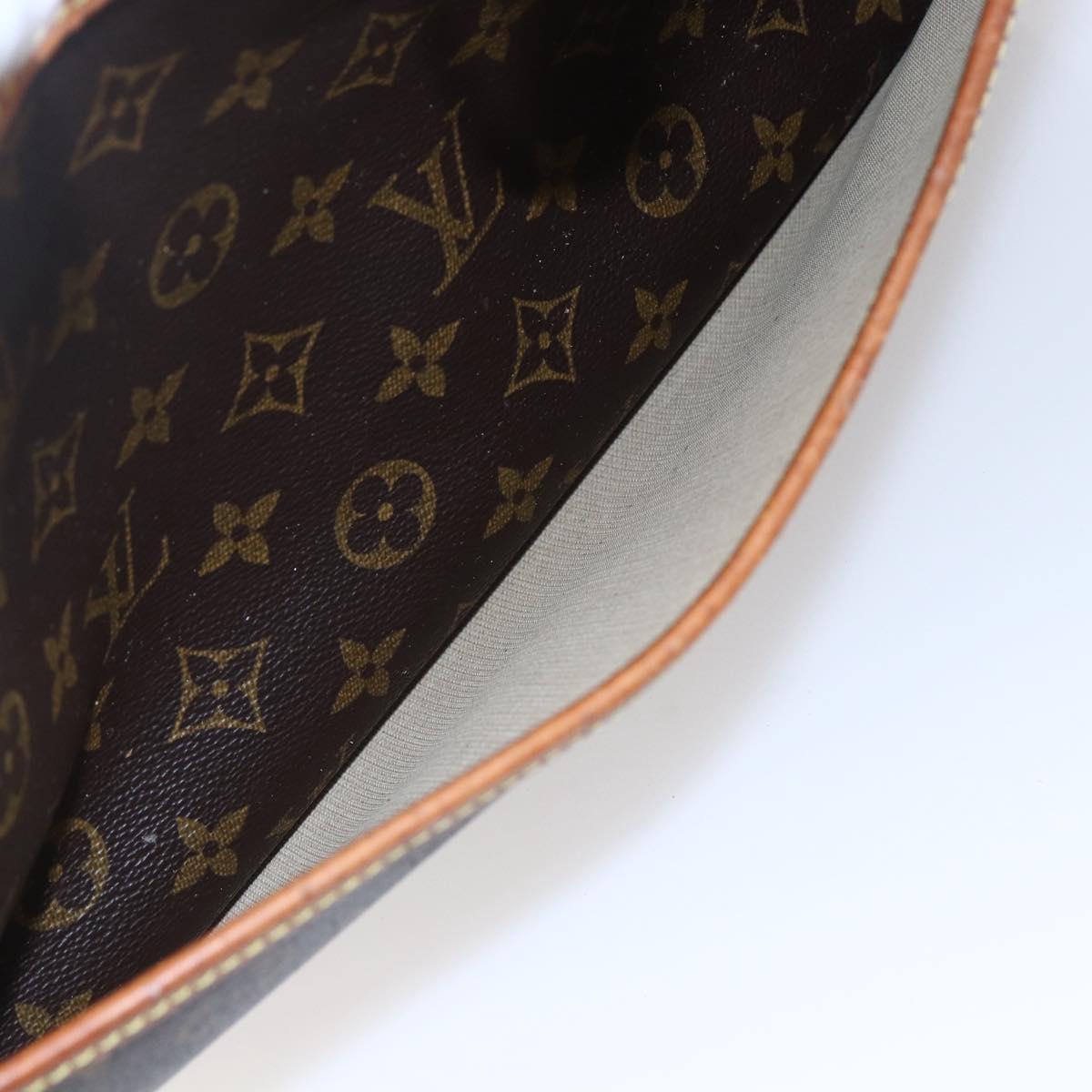 LOUIS VUITTON Monogram Deauville Hand Bag M47270 LV Auth BA6654