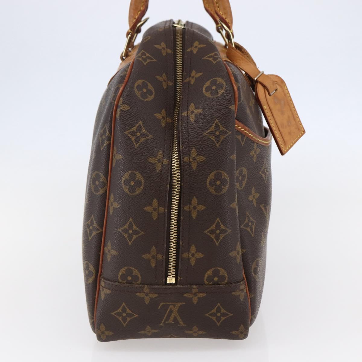 LOUIS VUITTON Monogram Deauville Hand Bag M47270 LV Auth BA6654