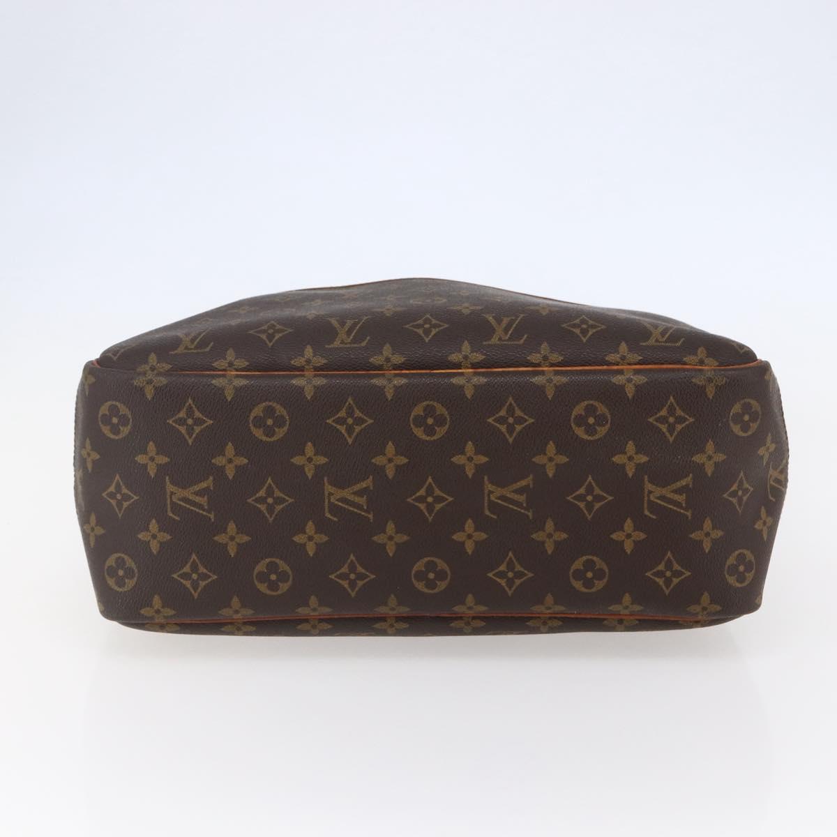 LOUIS VUITTON Monogram Deauville Hand Bag M47270 LV Auth BA6654