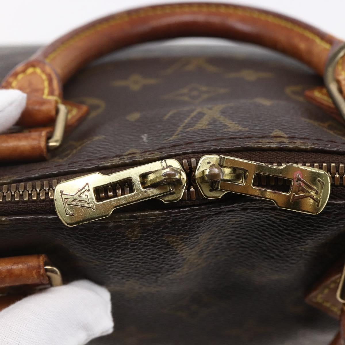 LOUIS VUITTON Monogram Alma Hand Bag M51130 LV Auth BA6655