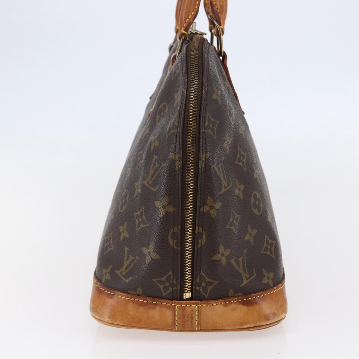 LOUIS VUITTON Monogram Alma Hand Bag M51130 LV Auth BA6655