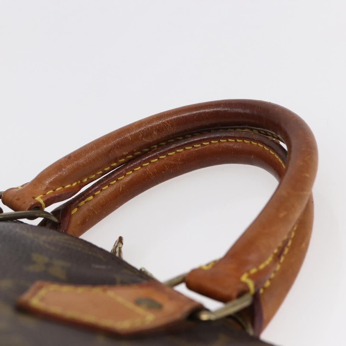 LOUIS VUITTON Monogram Alma Hand Bag M51130 LV Auth BA6655