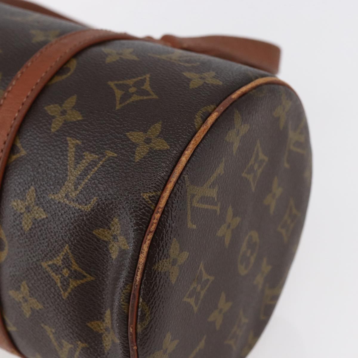 LOUIS VUITTON Monogram Papillon 30 Hand Bag Old model M51385 LV Auth BA6658