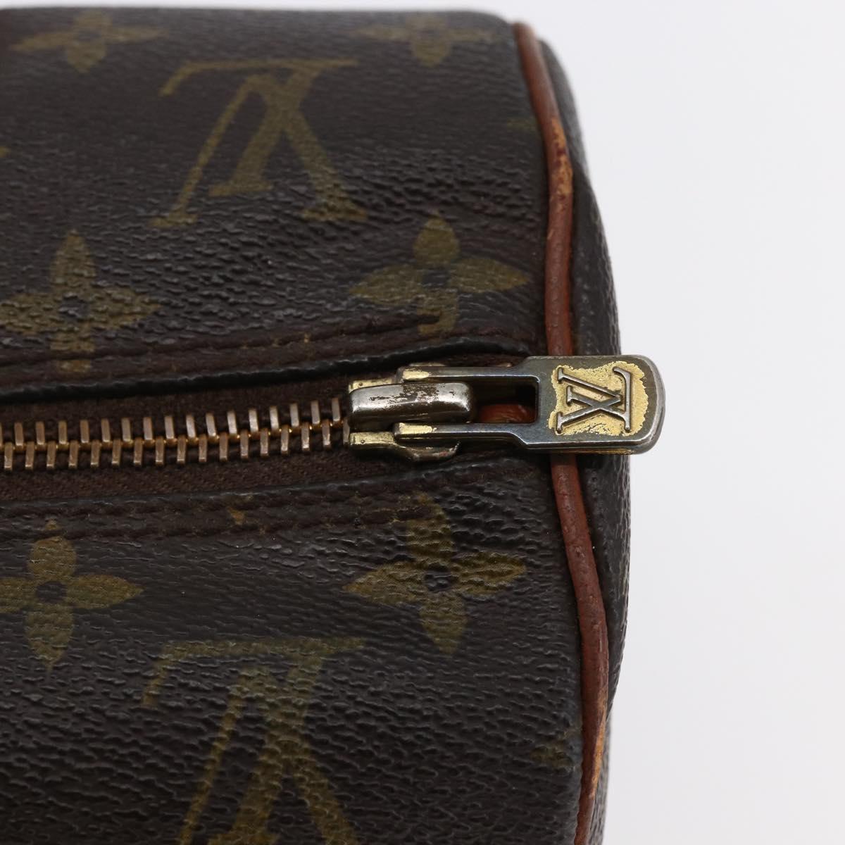 LOUIS VUITTON Monogram Papillon 30 Hand Bag Old model M51385 LV Auth BA6658
