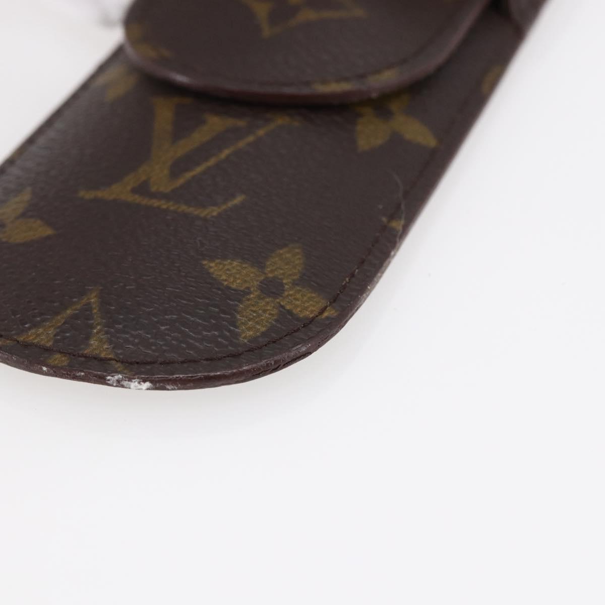 LOUIS VUITTON Monogram Etui Stilo Pen Case M62990 LV Auth BA6665