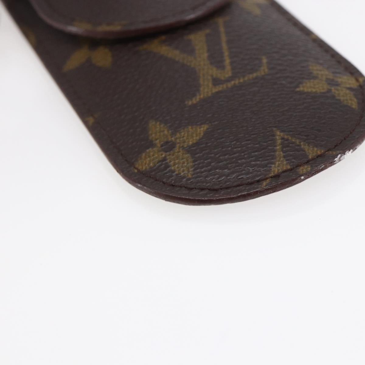 LOUIS VUITTON Monogram Etui Stilo Pen Case M62990 LV Auth BA6665