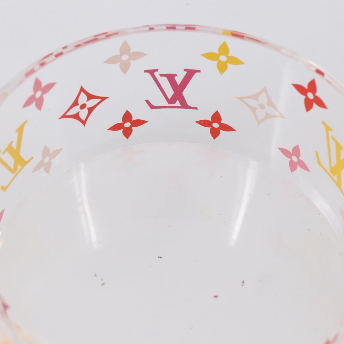 LOUIS VUITTON Boite Scott Accessory Case plastic Clear GI0901 LV Auth BA6677A