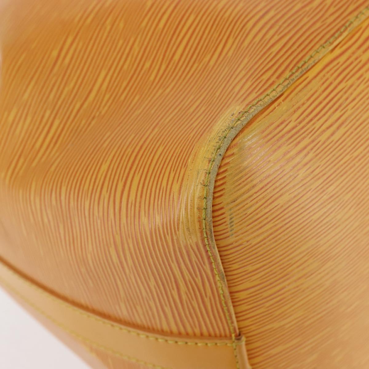 LOUIS VUITTON Epi Petit Noe Shoulder Bag Yellow M44109 LV Auth BA6680