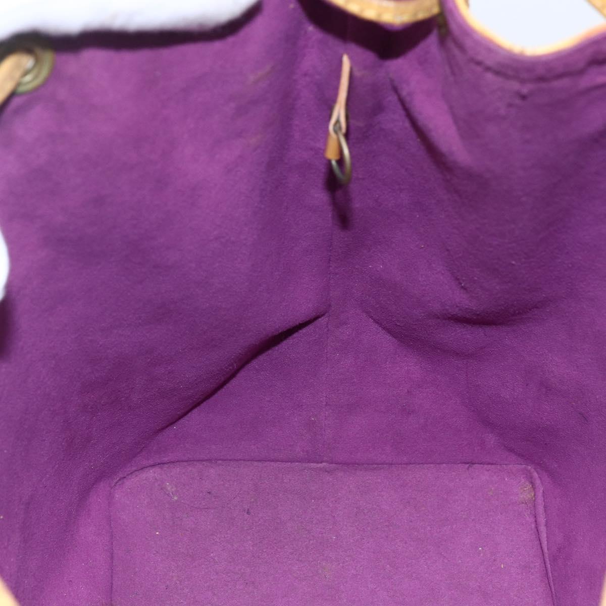 LOUIS VUITTON Epi Petit Noe Shoulder Bag Yellow M44109 LV Auth BA6681