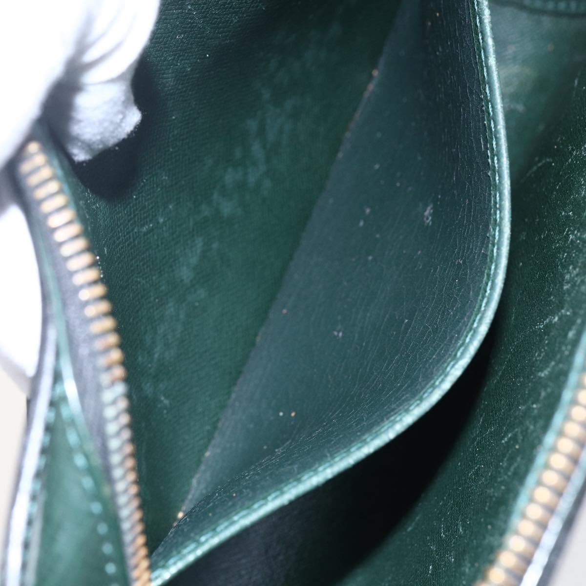 LOUIS VUITTON Taiga Baikal Clutch Bag Epicea M30184 LV Auth BA6683