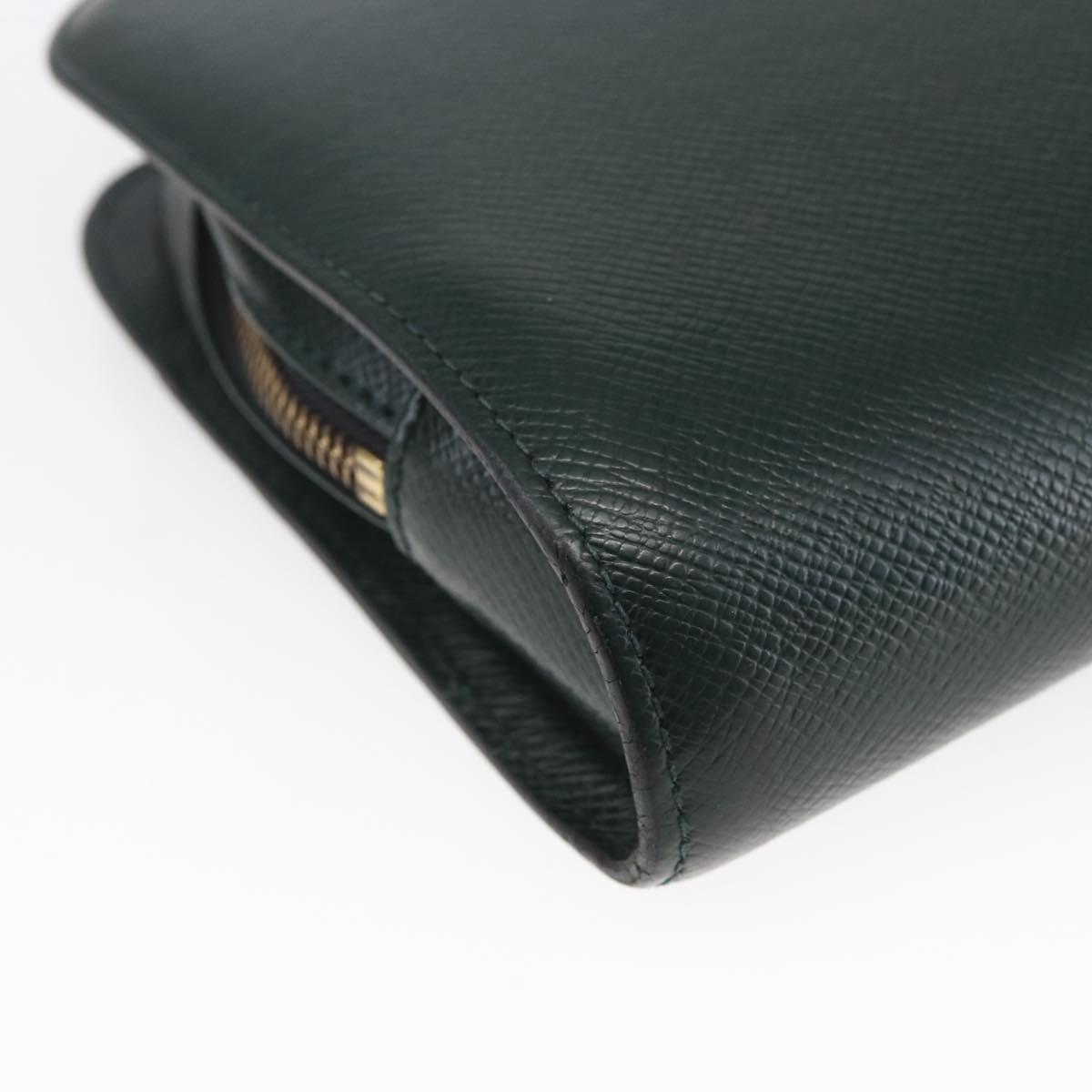 LOUIS VUITTON Taiga Baikal Clutch Bag Epicea M30184 LV Auth BA6683