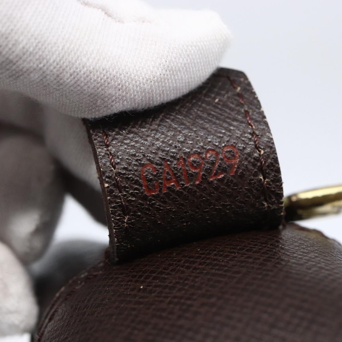 LOUIS VUITTON Damier Ebene Trousse Toilette Clutch Bag N47623 LV Auth BA6684