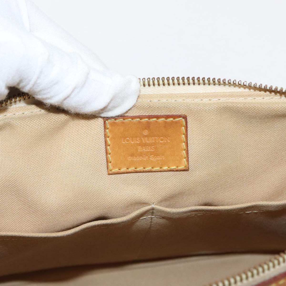 LOUIS VUITTON Damier Azur Siracusa PM Shoulder Bag N41113 LV Auth BA6689