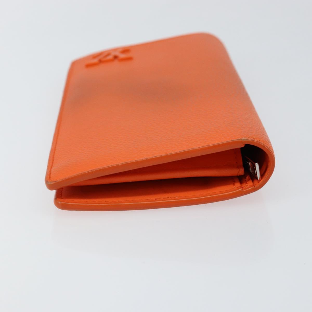 LOUIS VUITTON Aerogram Portefeuille Braza Long Wallet Orange M81153 Auth BA6692