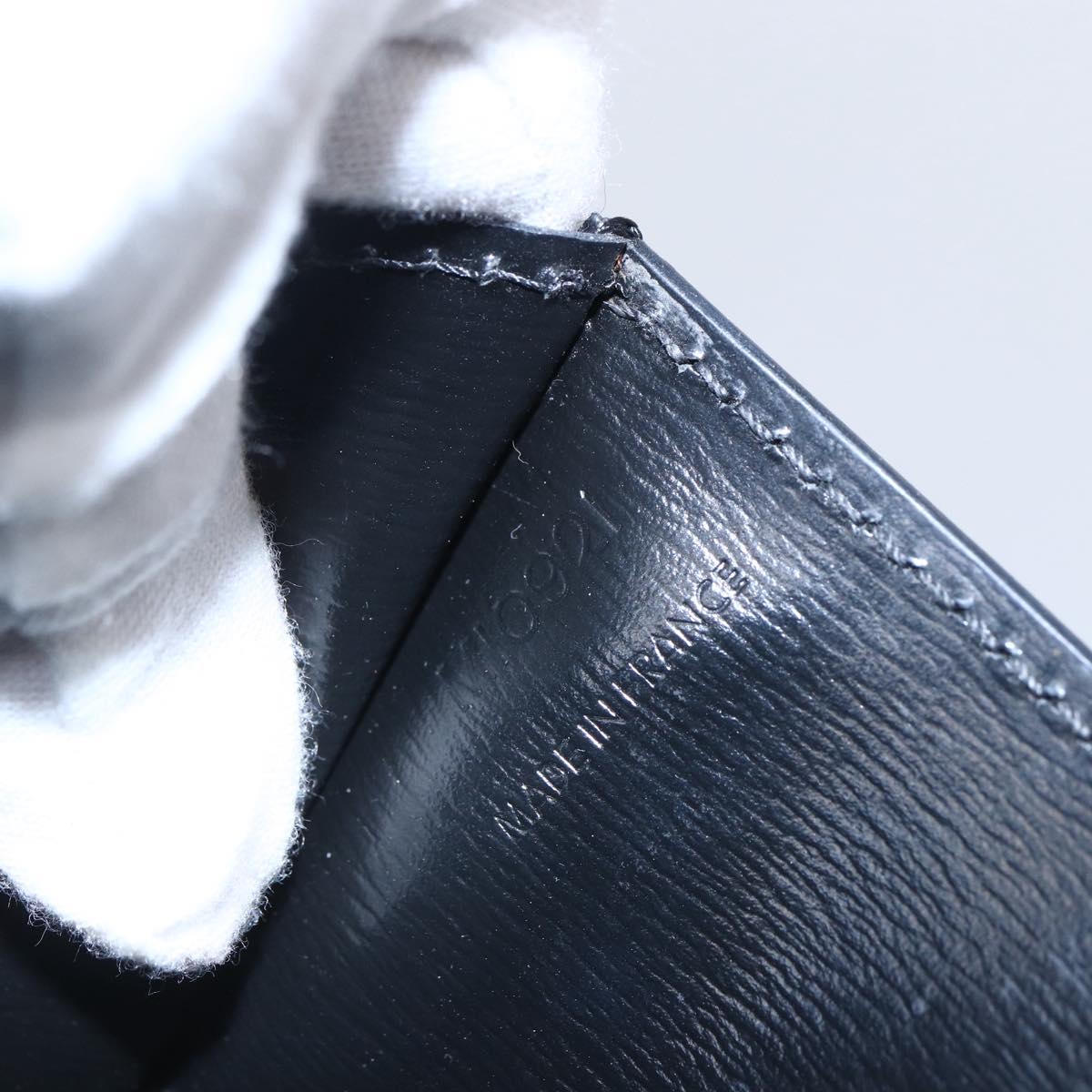 LOUIS VUITTON Epi Pochette Arche Shoulder Bag Black Noir M52572 LV Auth BA6693