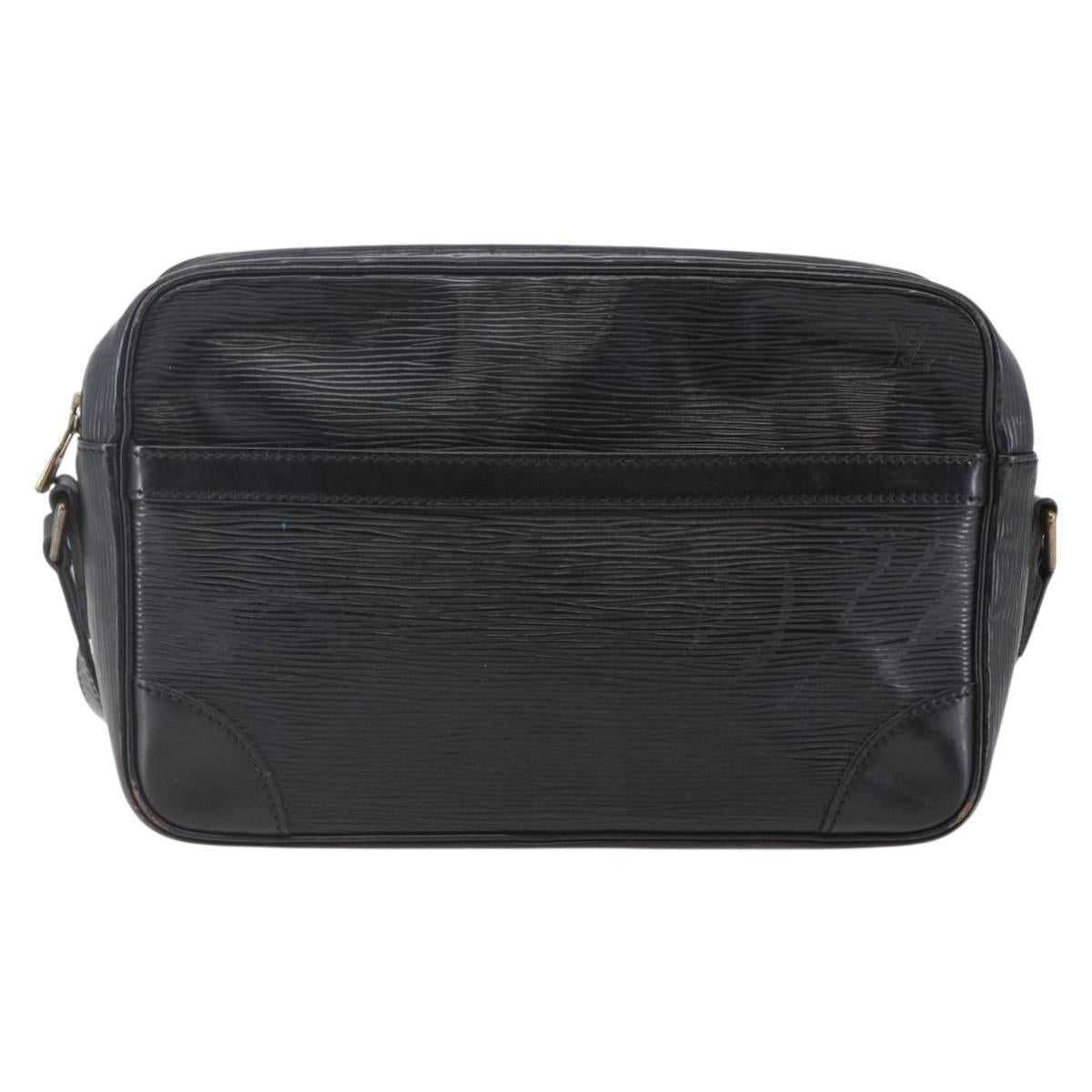 LOUIS VUITTON Epi Trocadero 27 Shoulder Bag Black M52312 LV Auth BA6694