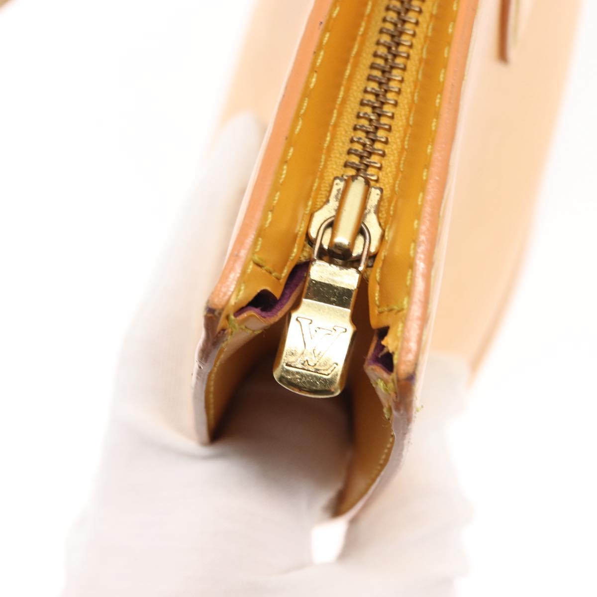 LOUIS VUITTON Epi Saint Jacques Hand Bag Yellow M52279 LV Auth BA6695