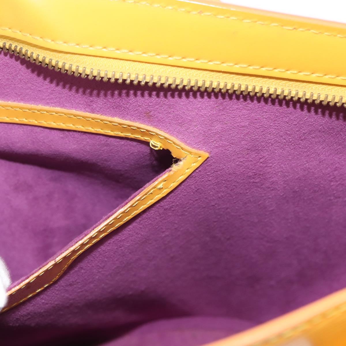 LOUIS VUITTON Epi Saint Jacques Hand Bag Yellow M52279 LV Auth BA6695