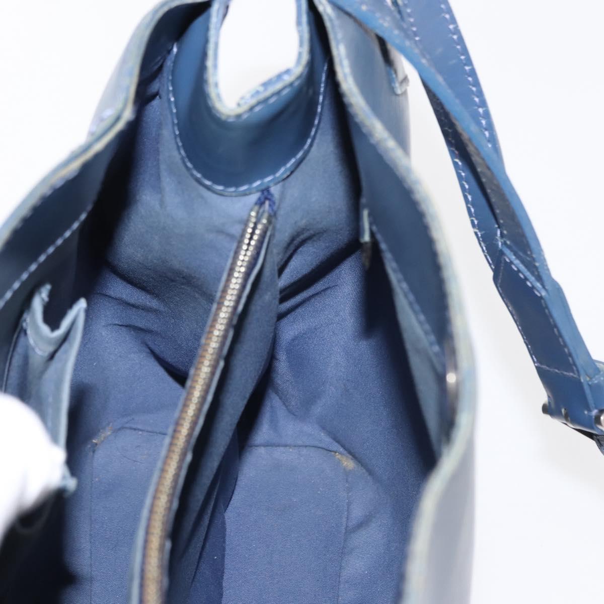 LOUIS VUITTON Epi Mandala MM Shoulder Bag Myrtille M5889G LV Auth BA6696