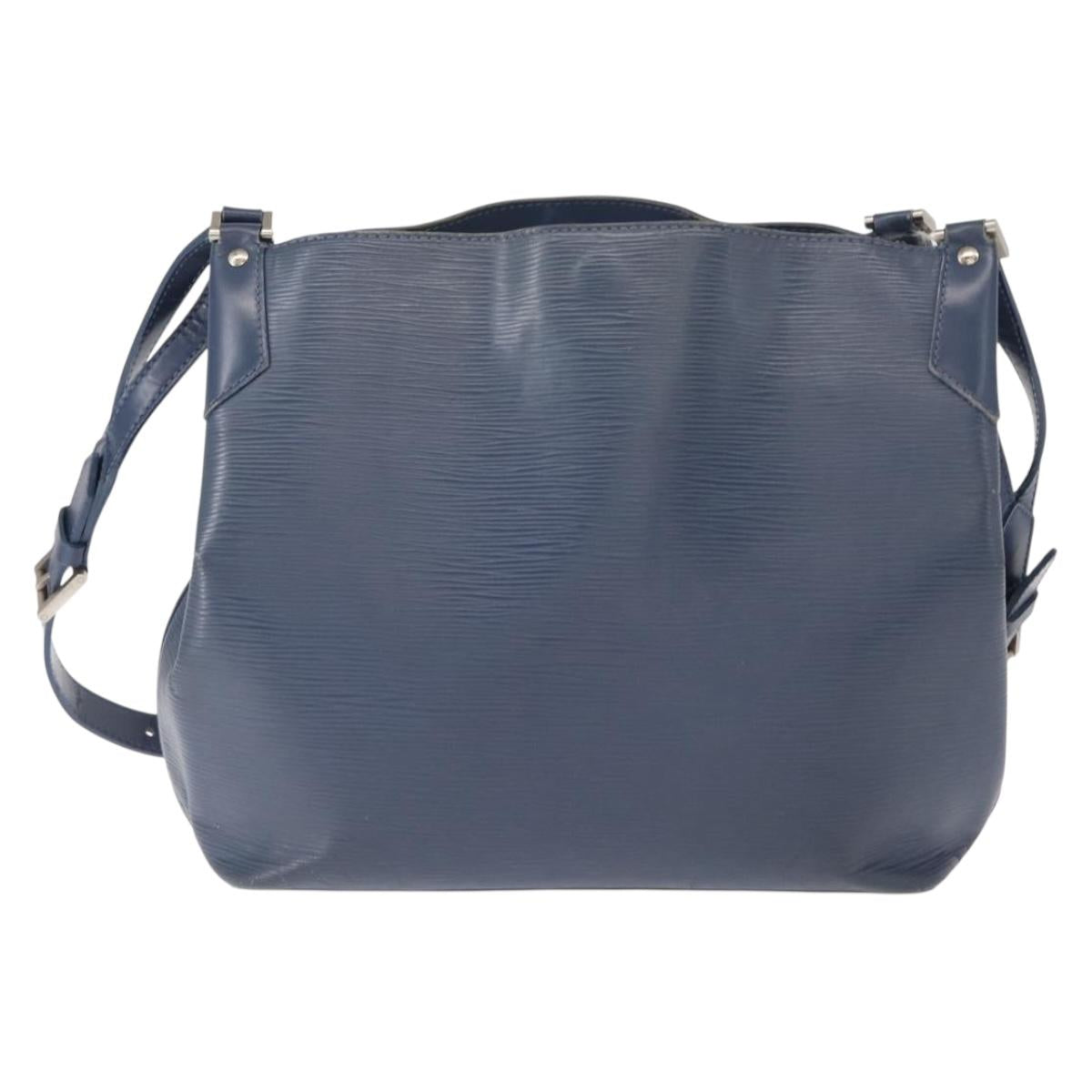 LOUIS VUITTON Epi Mandala MM Shoulder Bag Myrtille M5889G LV Auth BA6696