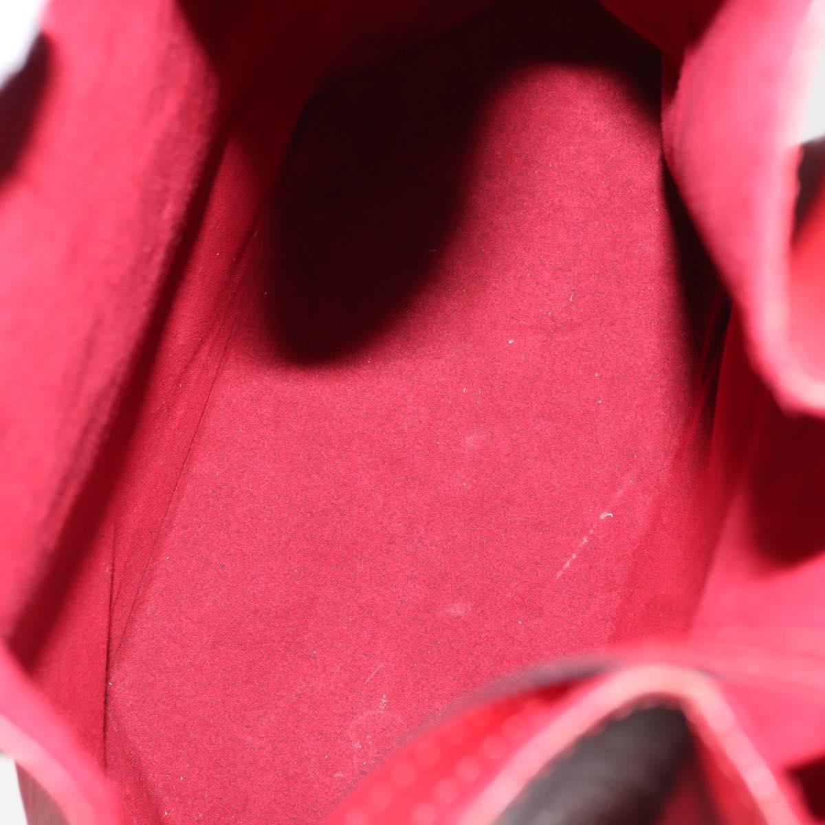 LOUIS VUITTON Epi Sac Depaule GM Shoulder Bag Red M80197 LV Auth BA6697